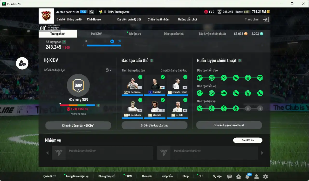 Ảnh Real Madrid 107.42b có Beckham ITM, Kaká ITM,  Bale ITM+6, Essien ITM+6, Marcelo ITM, Hierro ITM+6, Benzema WS+7, Makélélé ITM+6... Full miniface, còn thẻ  GIẢM THUẾ. HLV Xịn, gần full đào tạo chiến thuật vs chỉ số cầu thủ