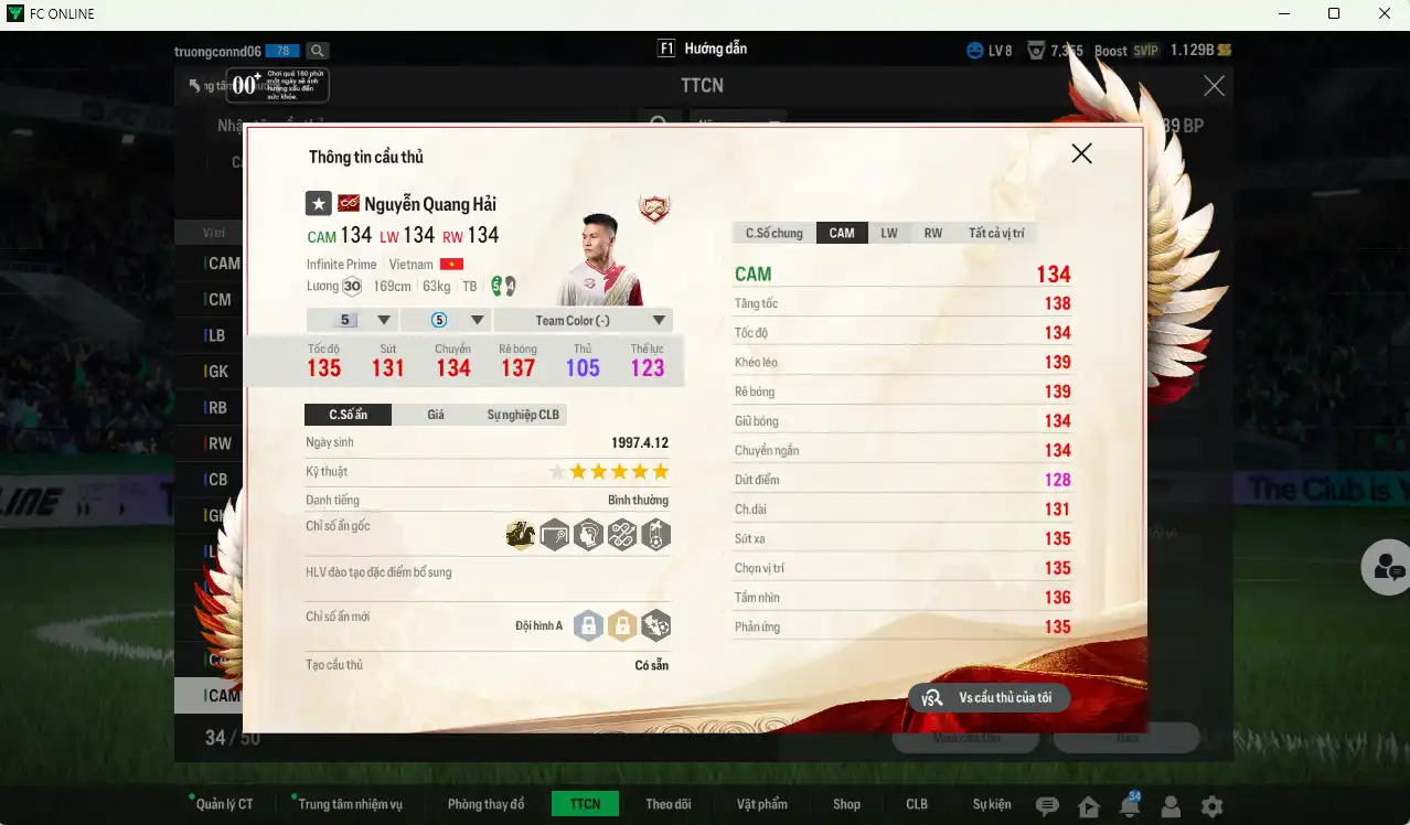 Ảnh [Tặng Quang Hải, Hùng Dũng  IP+5] AC Milan 8.389b dư 1,1b có Gullit CFA+11, Vieira DC+10,  Ronaldo WG, Calhanoglu SPT, Maldini CC+10, Ronaldinho CU, Desailly CC+10… Còn nhiều thẻ GIẢM THUẾ