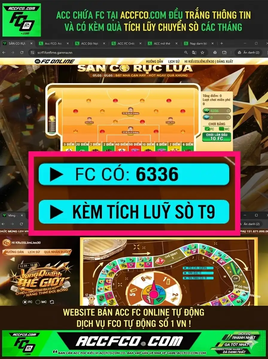 [CTV] ACC chứa 2036 FC trắng thông tin
