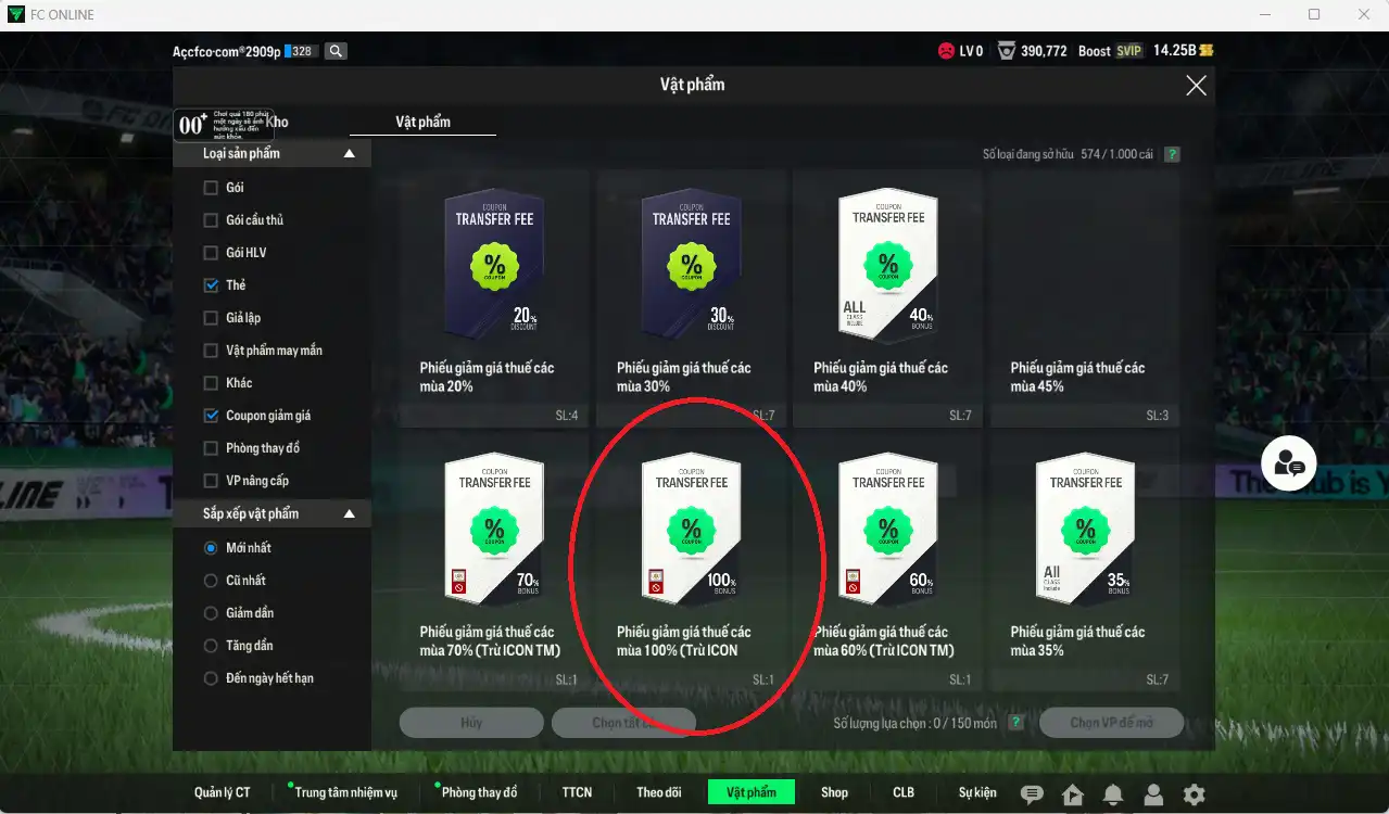 Ảnh Full mùa ITM+5 201.515b dư 14.2b có Sheva, Maldini, Kaká, Eto, Baggio, Torres, Ronaldinho, Vieira, Nesta, Desailly, Essien, Zola… ITM+5  vs Hùng Dũng, Quang Hải IP. Còn rất nhiều thẻ GIẢM THUẾ. HLV Siêu Xịn, đã full đào tạo chiến thuật lẫn chỉ số ct, dư nhiều CP