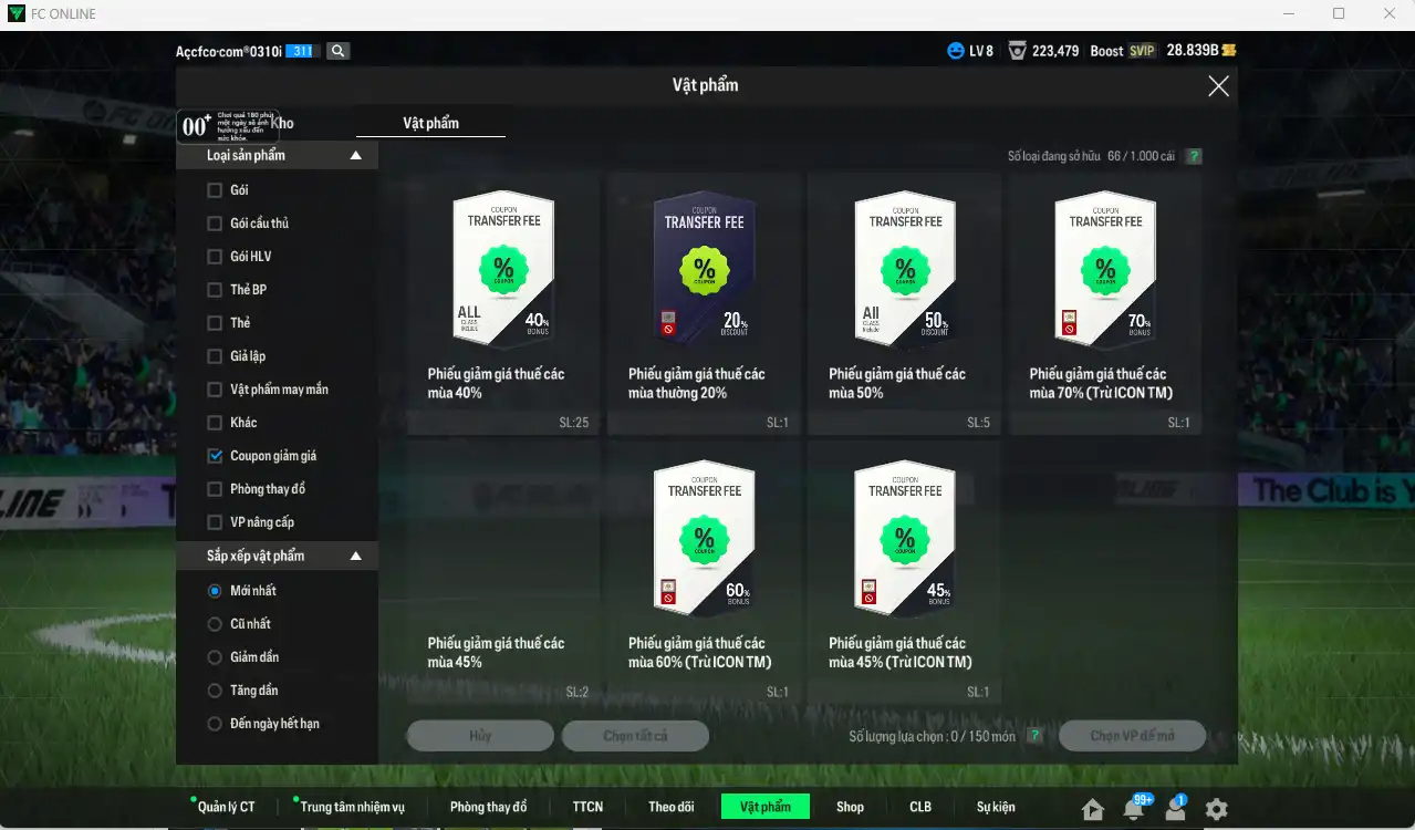 Ảnh Team Anh 298.352b dư 28b có Gerrard ITM+7, Beckham ITM+6, Charlton ITM+6, Rooney ITM+6, Ferdinand ITM+6, Konsa PTG+8, Rice 26TS+6, Wright ITM… Full miniface, còn rất nhiều thẻ GIẢM THUẾ. HLV Xịn, đã full đào tạo chiến thuật lẫn chỉ số cầu thủ, dư nhiều CP