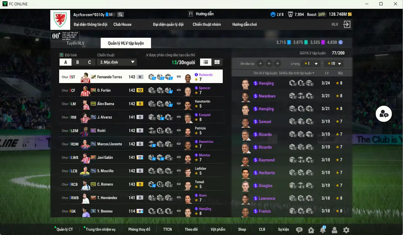 Ảnh Atlético Madrid 52.450b đầu tàu Torres ITM+6 vs Rodri UC+6, Llorente 26TS+6, Theo SPL+6, Félix 26TS+6, Alvarez 26TS+6… Còn thẻ GIẢM THUẾ