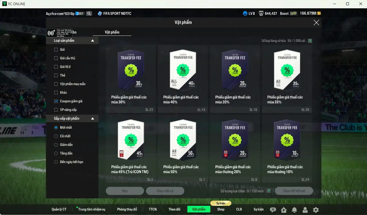 Ảnh Full mùa ITM 126.835b có Kaká+6, Pelé, Matthaus, Eusébio, Figo+1, Gerrard+1… Ful miniface, còn nhiều thẻ GIẢM THUẾ. HLV Siêu Xịn, đã full đào tạo chiến thuật lẫn chỉ số cầu thủ
