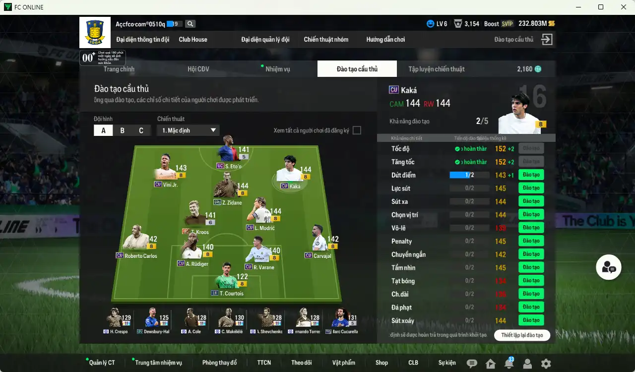 Ảnh Real Madrid 11.189b có Eto UC, Zidane GRU, Kaká CU, Kroos WG+6, Varane CU, Modric CU… Full miniface