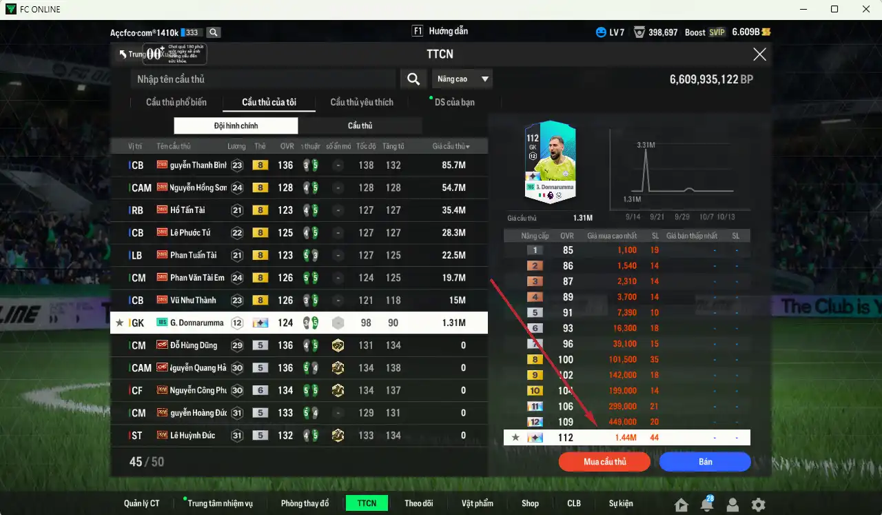 Ảnh AC Milan mùa ITM+5 221.725b có Sheva, Maldini, Kaká, Baggio, Ronaldinho, Eto, Torres, Vieira, Nesta, Desailly, Essien, Zol… vs Team phụ VN PRM vs IP. Full miniface, còn thẻ GIẢM THUẾ. HLV Siêu Xịn, đã full đào tạo chiến thuật vs chỉ số cầu thủ