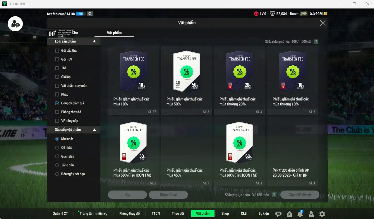 Ảnh Real Madrid 468.949b có Ronaldo ITM+6, Benzema PRM+6, Dumfries 26TY+7, Butragueno ITM+7, Vini SPT+7, Beckham SPT+7, Valverde 26TS+6…  Còn nhiều thẻ GIẢM THUẾ và coin ITM. HLV Xịn, đã full đào tạo chiến thuật vs chỉ số ct