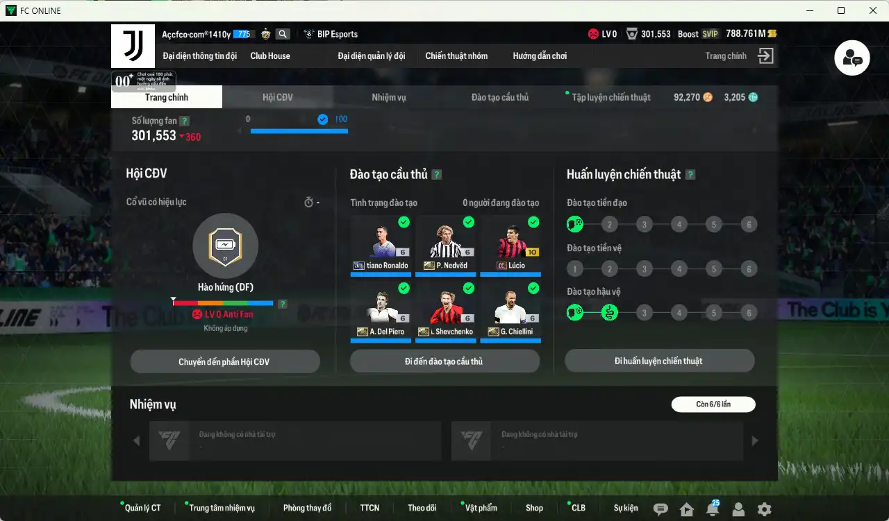Ảnh Juventus mix AC Milan 182.778b có Sheva ITM+6, Kaká ITM, Nedved ITM+6, Del Piero ITM+6, Pirlo ITM+6, Chiellini ITM+6, Gattuso ITM+6, CR7 26TS+6… Full miniface, còn nhiều thẻ GIẢM THUẾ. HLV Xịn, dư nhiều CP, đã đào tạo full chỉ số nhiều ct