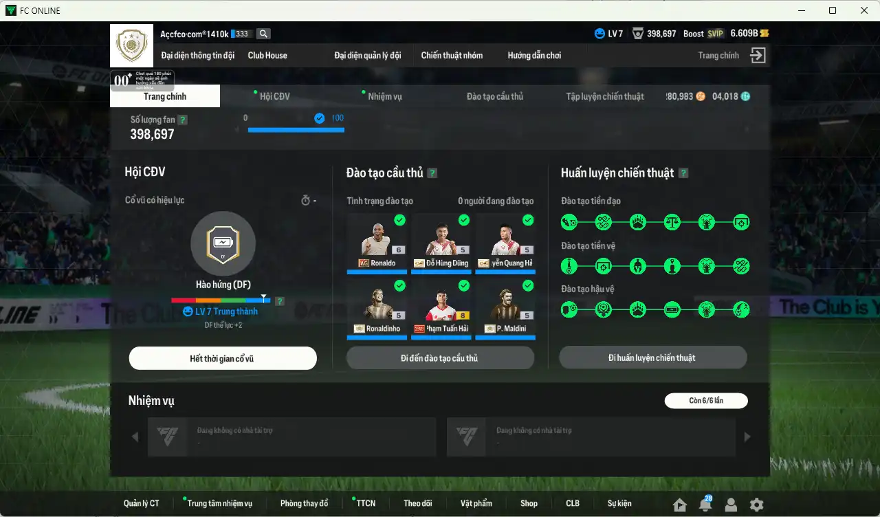Ảnh AC Milan mùa ITM+5 221.725b có Sheva, Maldini, Kaká, Baggio, Ronaldinho, Eto, Torres, Vieira, Nesta, Desailly, Essien, Zol… vs Team phụ VN PRM vs IP. Full miniface, còn thẻ GIẢM THUẾ. HLV Siêu Xịn, đã full đào tạo chiến thuật vs chỉ số cầu thủ