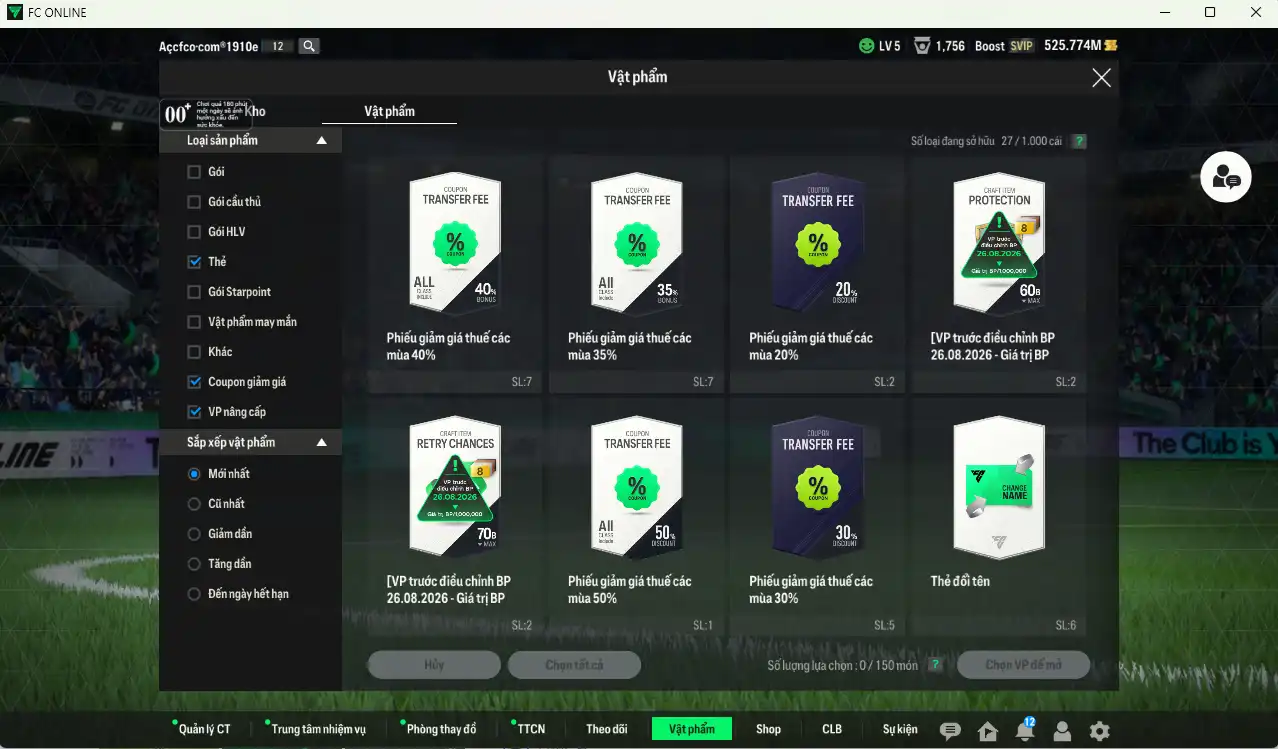 Ảnh Chelsea 127.190b có Sheva ITM, Torres ITM+6, Eto ITM, Lampard ITM+6, Pedro WS+7, De Bruyne UC…Còn thẻ GIẢM THUẾ. HLV tạm